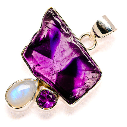 Amethyst Pendants handcrafted by Ana Silver Co - PD36099 - Photo 2