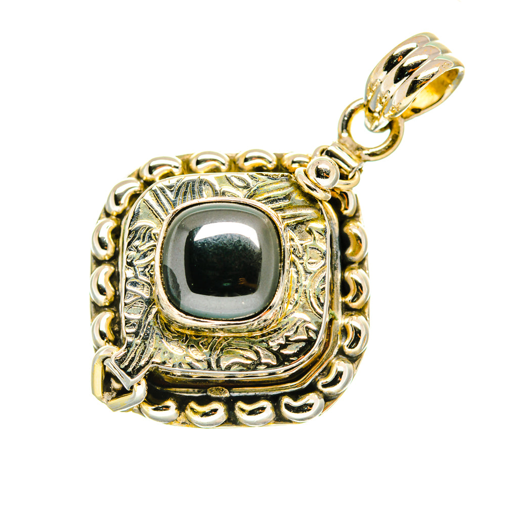 Hematite Pendants handcrafted by Ana Silver Co - PD3612