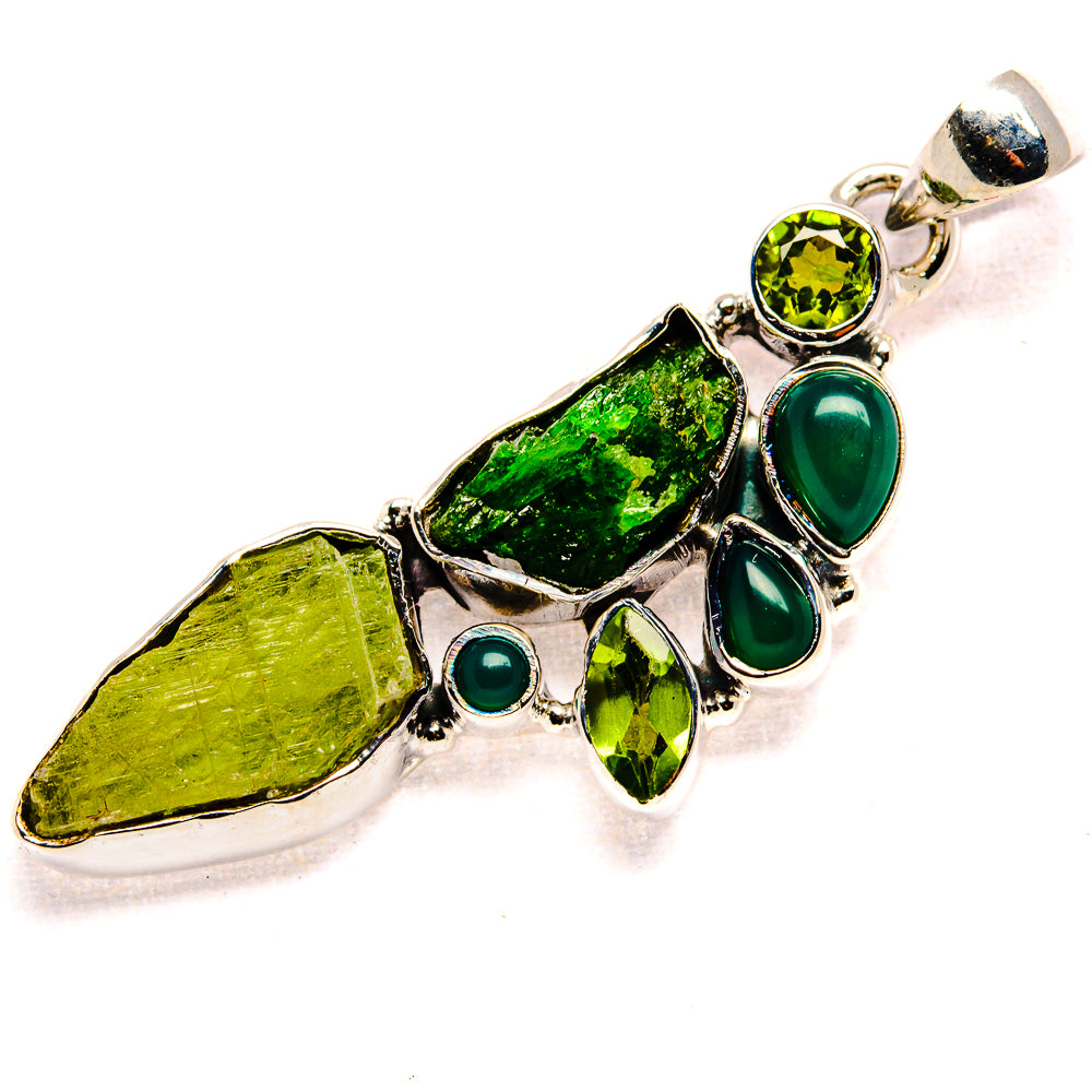 Peridot Pendants handcrafted by Ana Silver Co - PD36122 - Photo 2