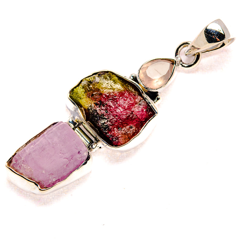 Kunzite Pendants handcrafted by Ana Silver Co - PD36123 - Photo 2