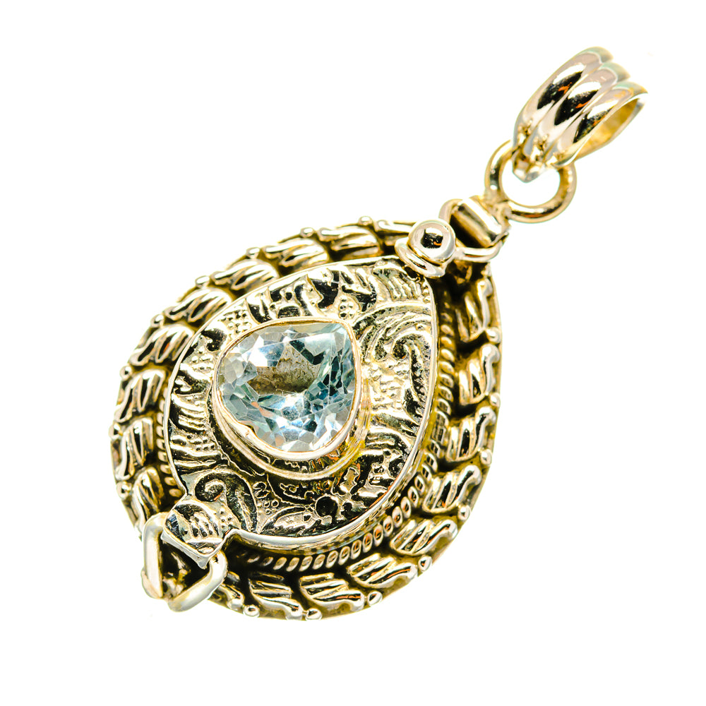 Blue Topaz Pendants handcrafted by Ana Silver Co - PD3613