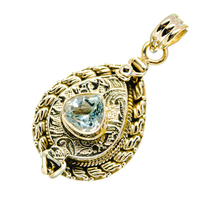 Blue Topaz Pendants handcrafted by Ana Silver Co - PD3613
