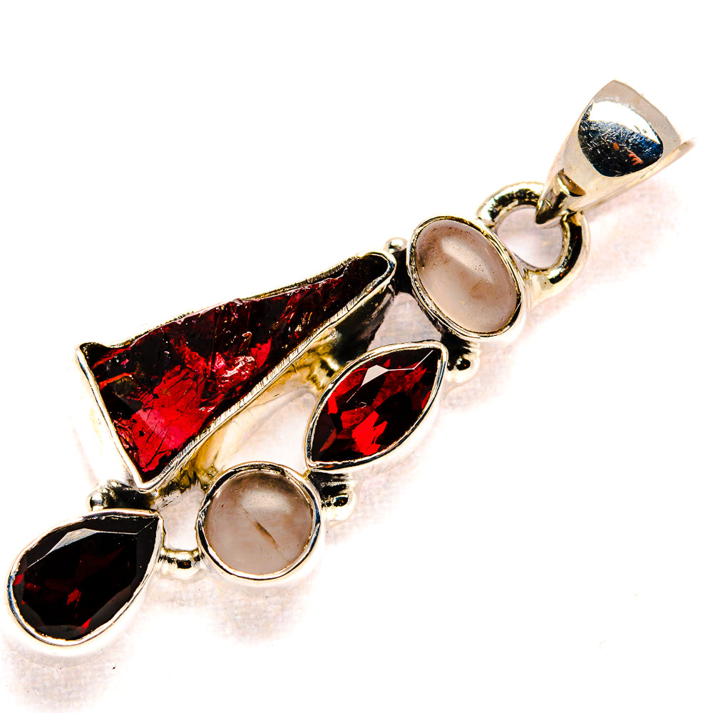 Garnet Pendants handcrafted by Ana Silver Co - PD36135 - Photo 2