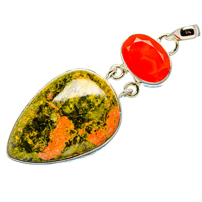 Unakite Pendants handcrafted by Ana Silver Co - PD36139 - Photo 2