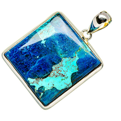 Shattuckite Pendants handcrafted by Ana Silver Co - PD36142 - Photo 2