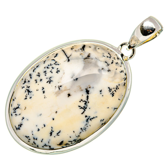 Dendritic Opal Pendants handcrafted by Ana Silver Co - PD36145 - Photo 2