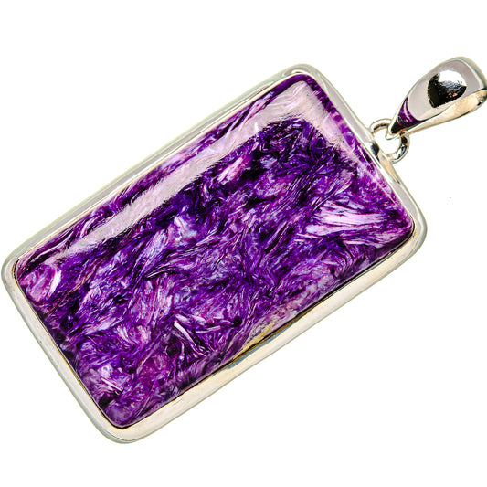 Charoite Pendants handcrafted by Ana Silver Co - PD36148 - Photo 2