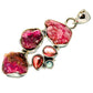 Pink Tourmaline Pendants handcrafted by Ana Silver Co - PD36181 - Photo 2