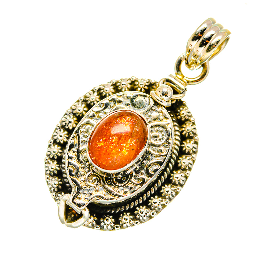 Sunstone Pendants handcrafted by Ana Silver Co - PD3620