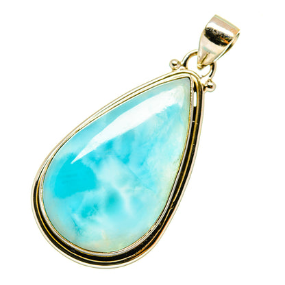 Larimar Pendants handcrafted by Ana Silver Co - PD3621