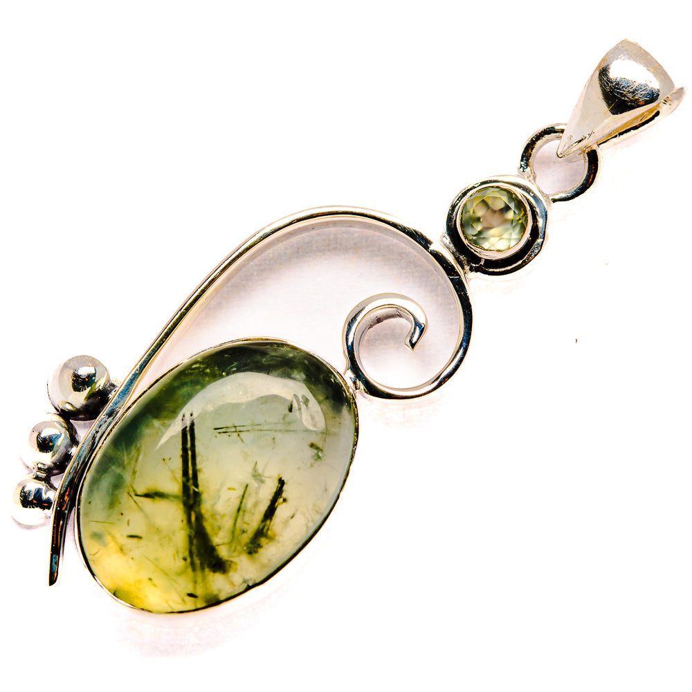 Prehnite Pendants handcrafted by Ana Silver Co - PD36213 - Photo 2