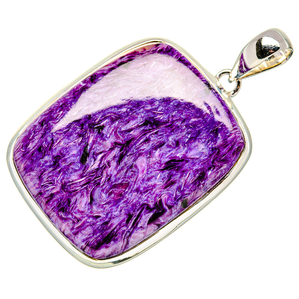 Charoite Pendants handcrafted by Ana Silver Co - PD36232 - Photo 2