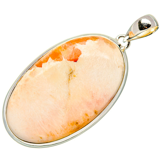 Scolecite Pendants handcrafted by Ana Silver Co - PD36235 - Photo 2