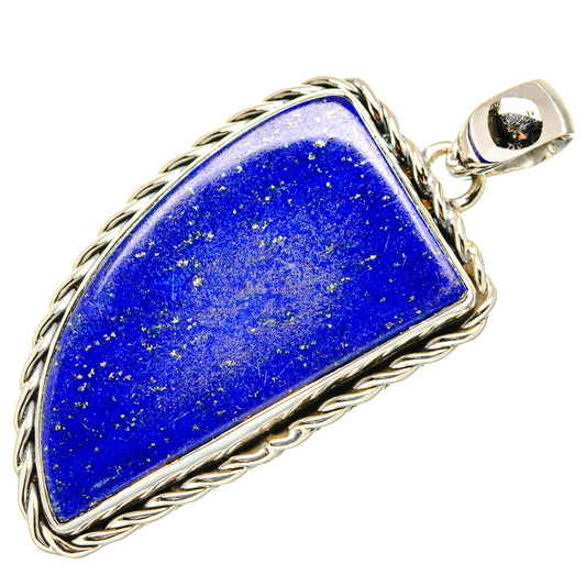 Lapis Lazuli Pendants handcrafted by Ana Silver Co - PD36236 - Photo 2