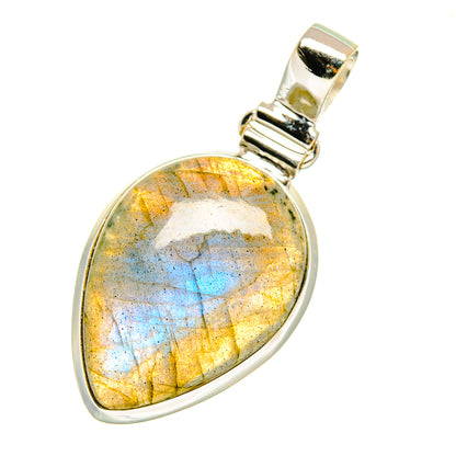 Labradorite Pendants handcrafted by Ana Silver Co - PD3627