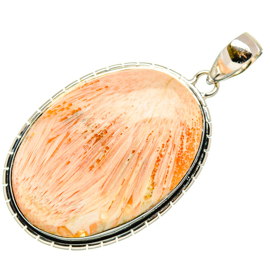 Scolecite Pendants handcrafted by Ana Silver Co - PD36272 - Photo 2