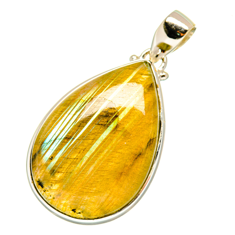 Labradorite Pendants handcrafted by Ana Silver Co - PD3636