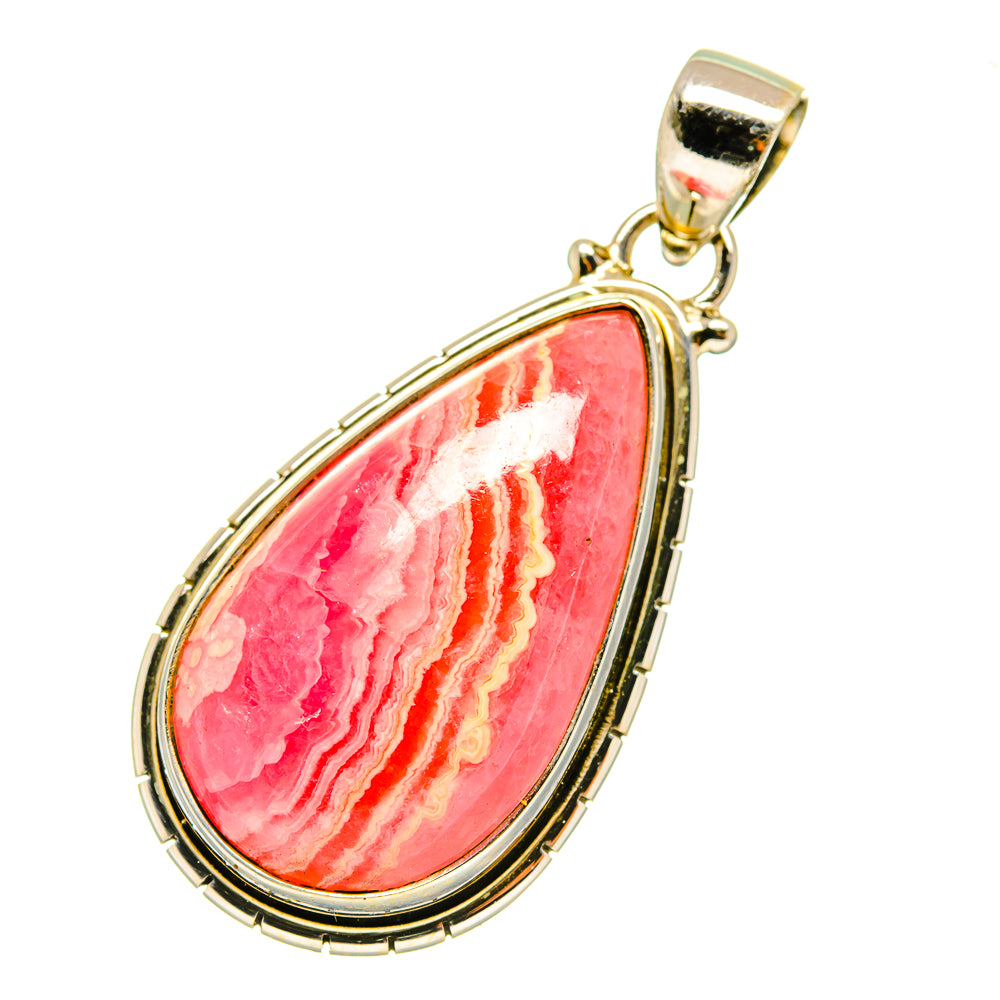 Rhodochrosite Pendants handcrafted by Ana Silver Co - PD3639