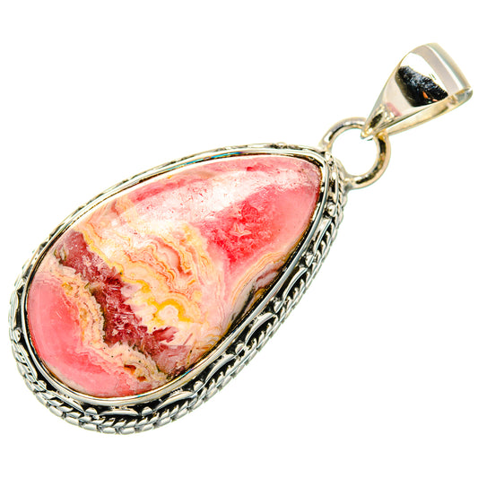 Rhodochrosite Pendants handcrafted by Ana Silver Co - PD36390 - Photo 2