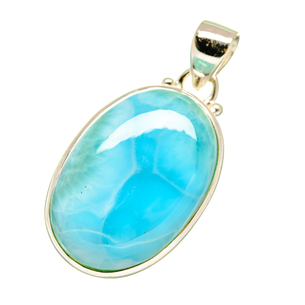Larimar Pendants handcrafted by Ana Silver Co - PD3641