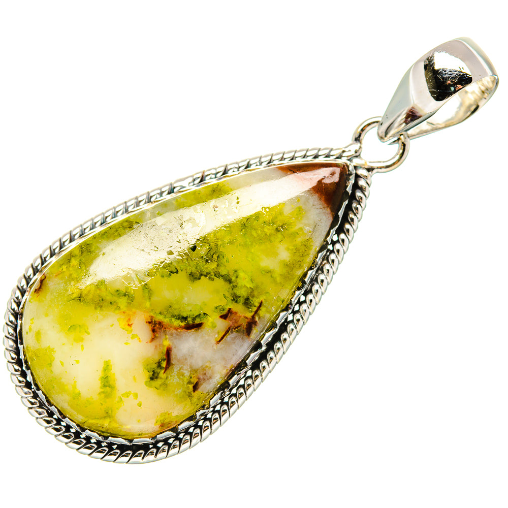 Rainforest Jasper Pendants handcrafted by Ana Silver Co - PD36412 - Photo 2