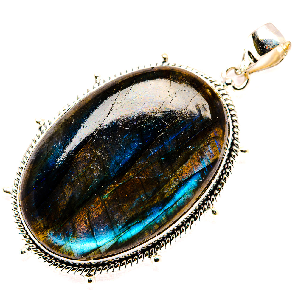 Labradorite Pendants handcrafted by Ana Silver Co - PD36415 - Photo 2
