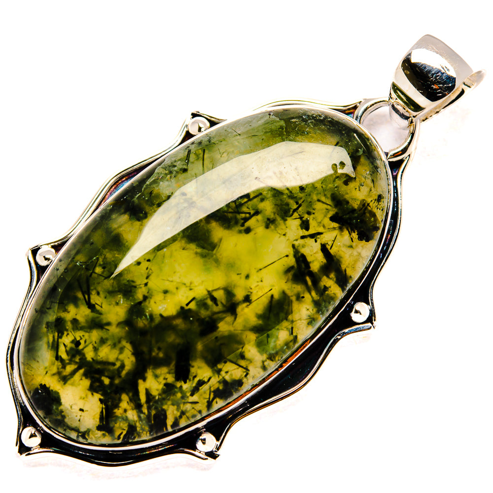 Prehnite Pendants handcrafted by Ana Silver Co - PD36416 - Photo 2