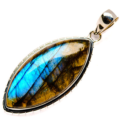 Labradorite Pendants handcrafted by Ana Silver Co - PD36422 - Photo 2