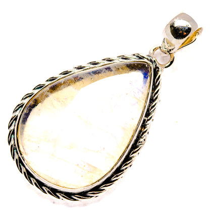 Rainbow Moonstone Pendants handcrafted by Ana Silver Co - PD36423 - Photo 2