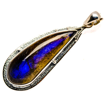 Labradorite Pendants handcrafted by Ana Silver Co - PD36426 - Photo 2