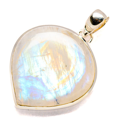 Rainbow Moonstone Pendants handcrafted by Ana Silver Co - PD36427 - Photo 2