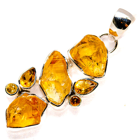 Citrine Pendants handcrafted by Ana Silver Co - PD36430 - Photo 2