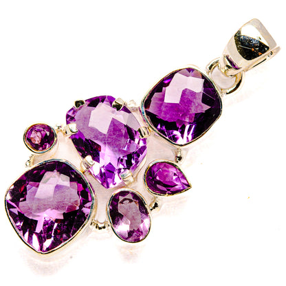 Amethyst Pendants handcrafted by Ana Silver Co - PD36433 - Photo 2