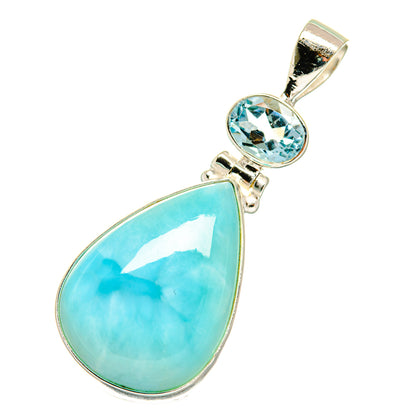 Larimar Pendants handcrafted by Ana Silver Co - PD3644