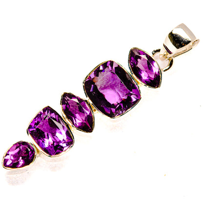 Amethyst Pendants handcrafted by Ana Silver Co - PD36446 - Photo 2