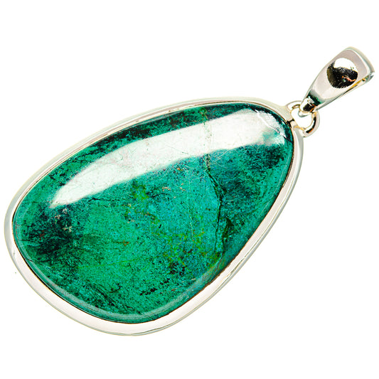 Chrysocolla Pendants handcrafted by Ana Silver Co - PD36453 - Photo 2