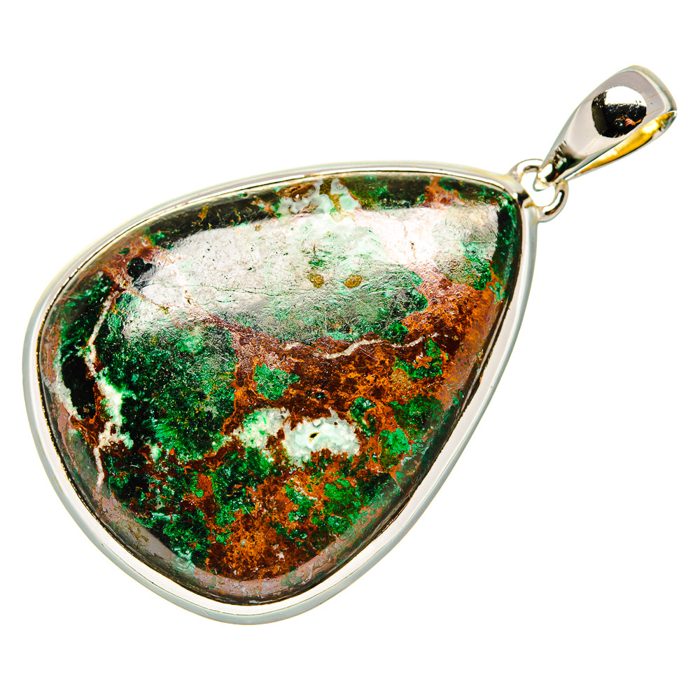 Malachite Pendants handcrafted by Ana Silver Co - PD36456 - Photo 2