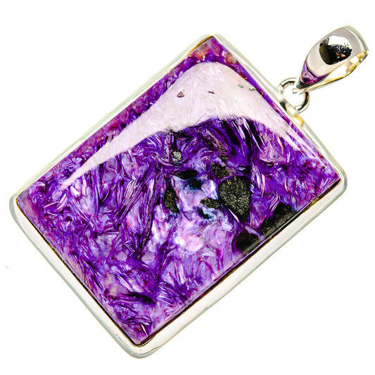 Charoite Pendants handcrafted by Ana Silver Co - PD36461 - Photo 2