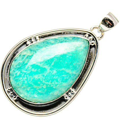 Amazonite Pendants handcrafted by Ana Silver Co - PD36470 - Photo 2