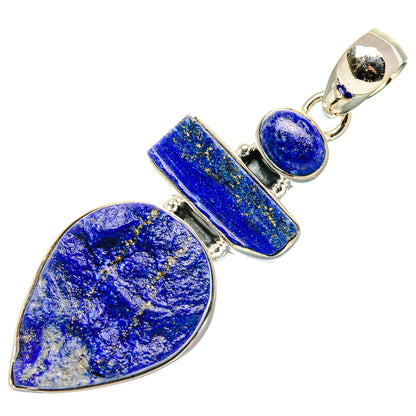 Lapis Lazuli Pendants handcrafted by Ana Silver Co - PD36477 - Photo 2