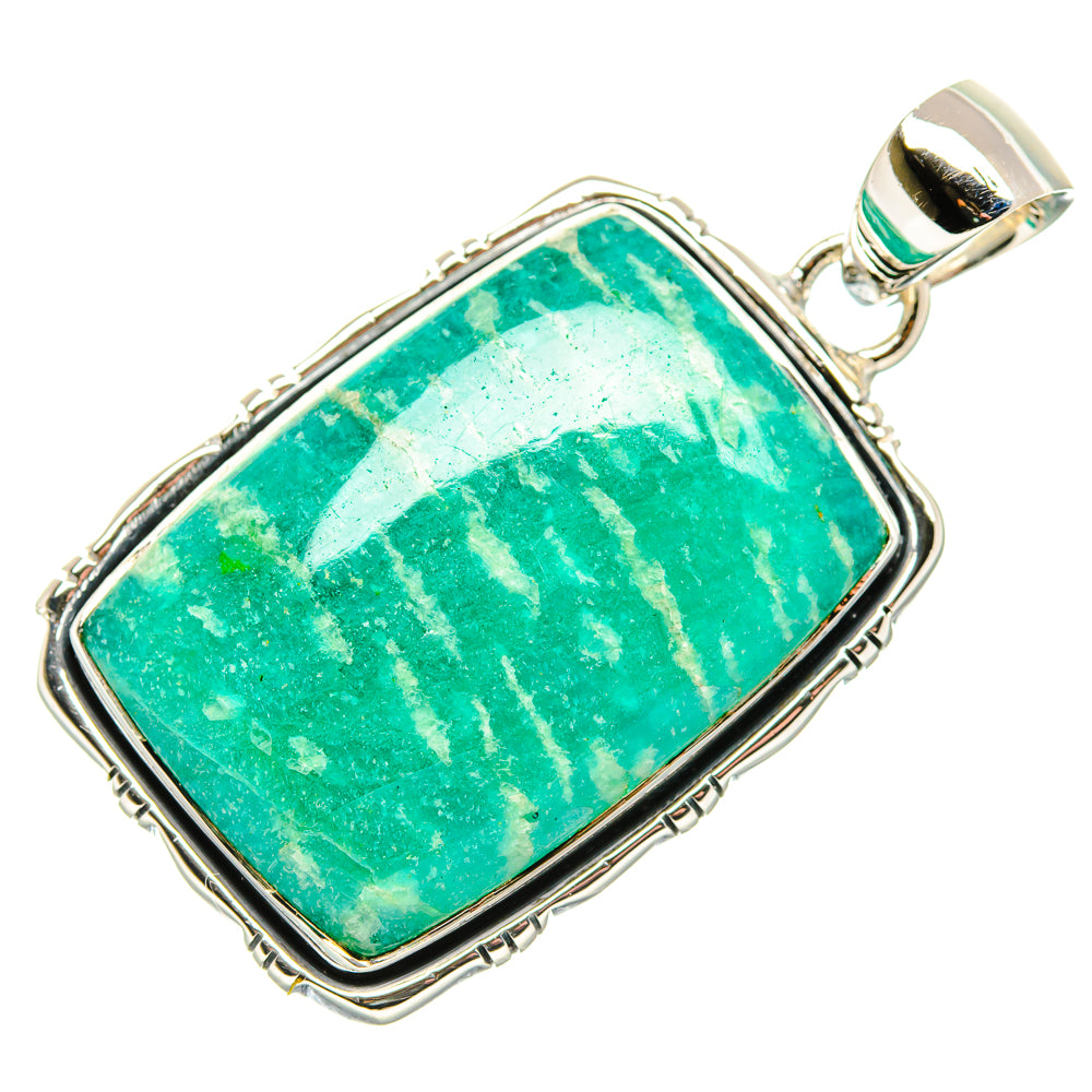 Amazonite Pendants handcrafted by Ana Silver Co - PD36488 - Photo 2