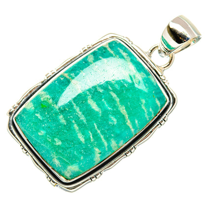 Amazonite Pendants handcrafted by Ana Silver Co - PD36488 - Photo 2