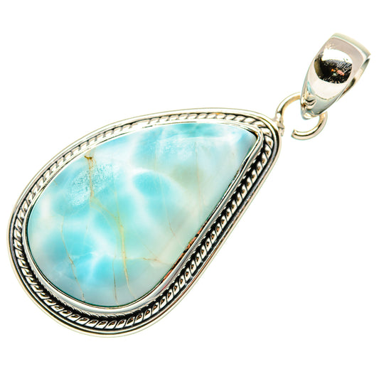 Larimar Pendants handcrafted by Ana Silver Co - PD36490 - Photo 2