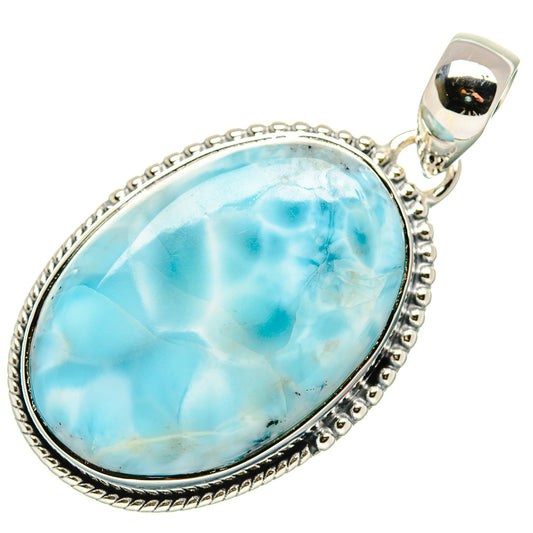 Larimar Pendants handcrafted by Ana Silver Co - PD36491 - Photo 2