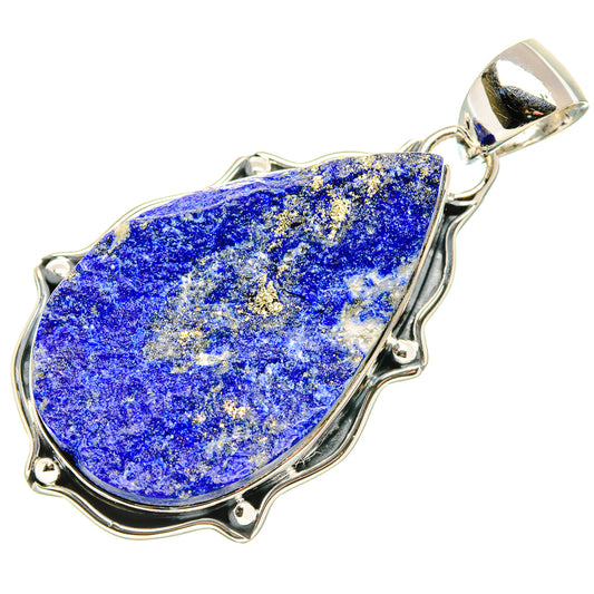 Lapis Lazuli Pendants handcrafted by Ana Silver Co - PD36492 - Photo 2