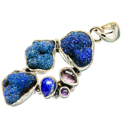 Lapis Lazuli Pendants handcrafted by Ana Silver Co - PD36495 - Photo 2