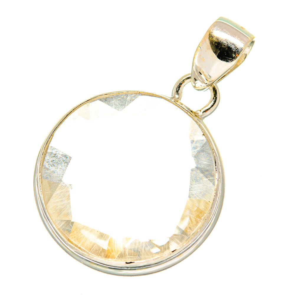White Quartz Pendants handcrafted by Ana Silver Co - PD3651