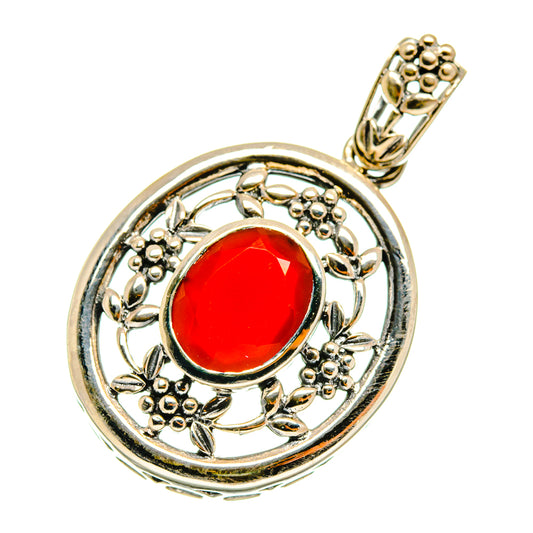 Red Onyx Pendants handcrafted by Ana Silver Co - PD3652
