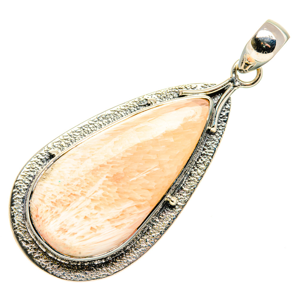 Scolecite Pendants handcrafted by Ana Silver Co - PD36524 - Photo 2