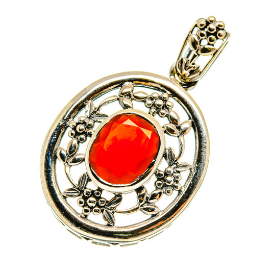 Red Onyx Pendants handcrafted by Ana Silver Co - PD3653